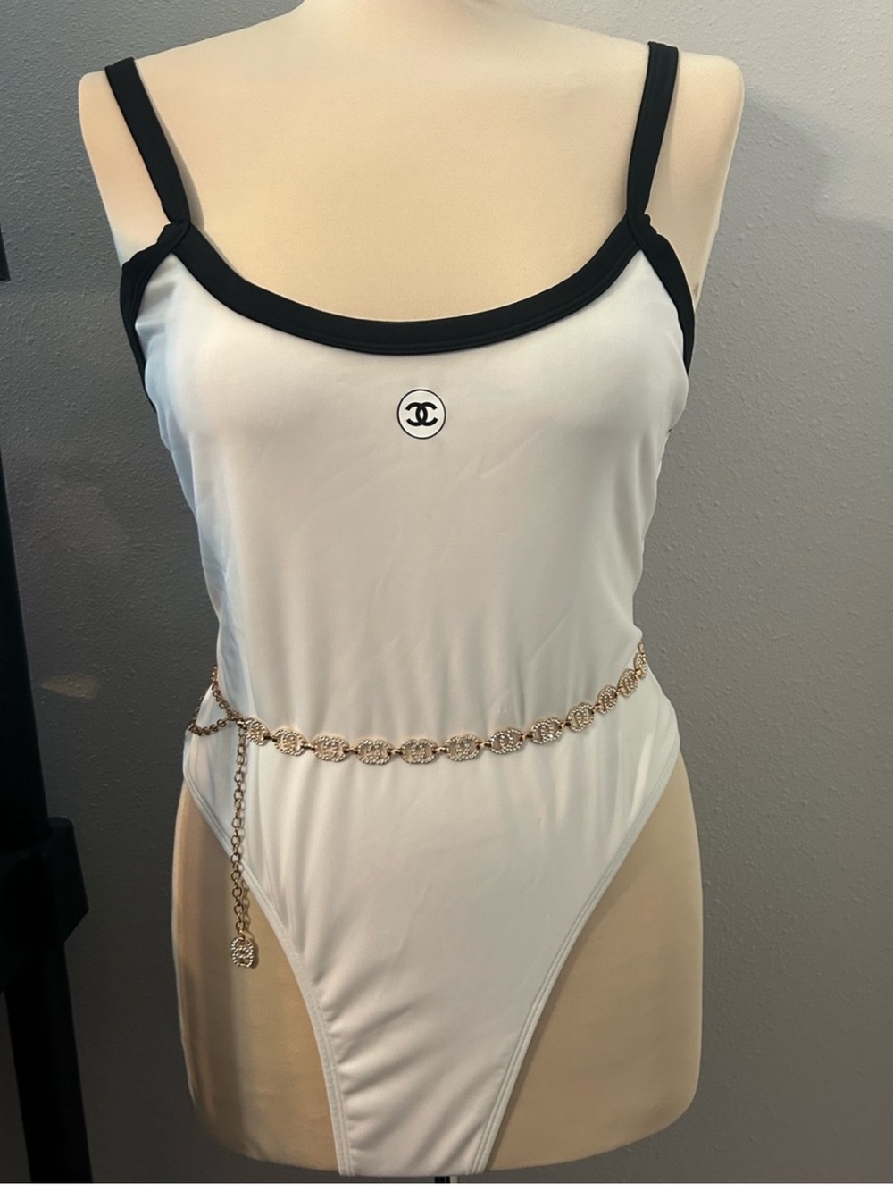 🔥Luxury Logo One-Piece Swimsuit/Bodysuit